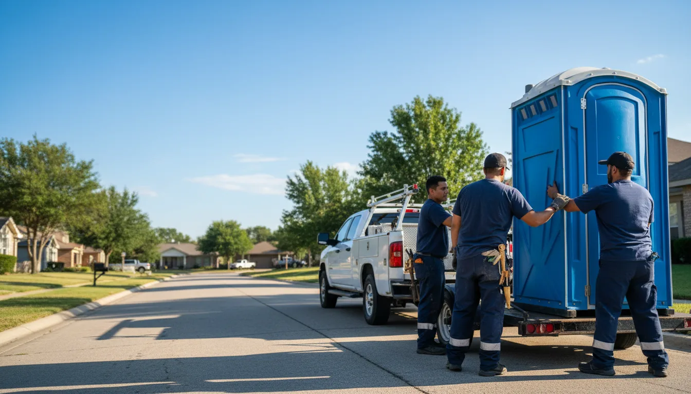 Portable Toilet Rental in Gibson City, IL near me